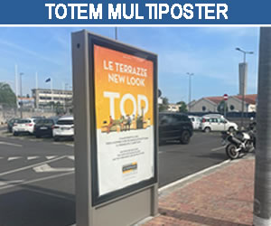 totem pubblicitari mupi multiposter